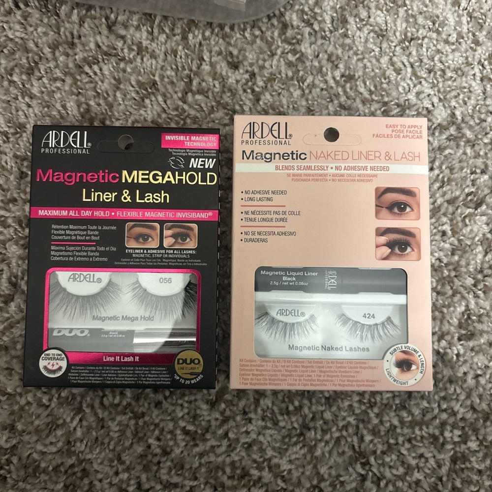 Ardell Magnetic Mega Hold & Naked Liner + Lash Duo - Black